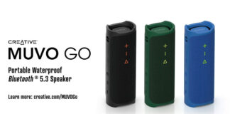 Portable Waterproof Speaker Creative MUVO Go